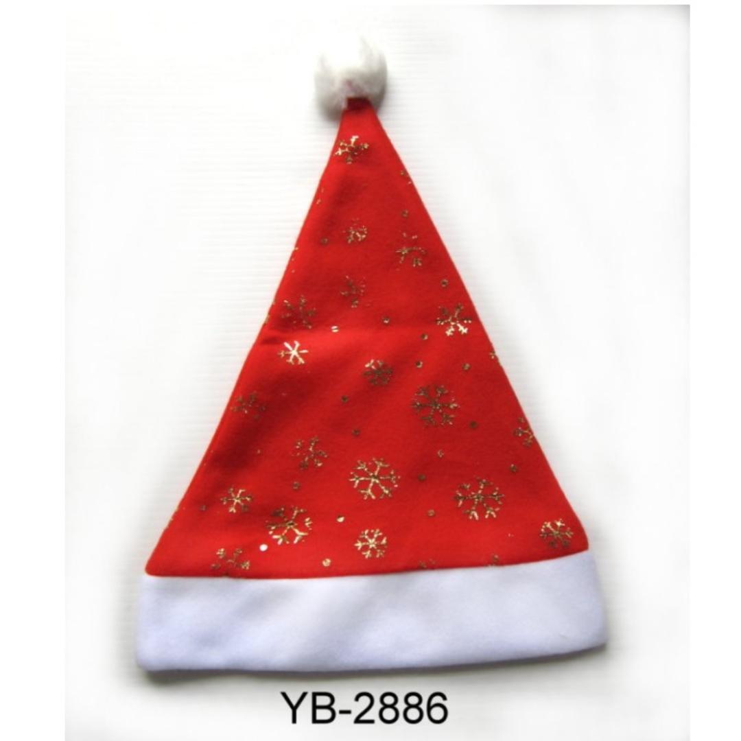 YB-2886 不織布雪花聖誕帽